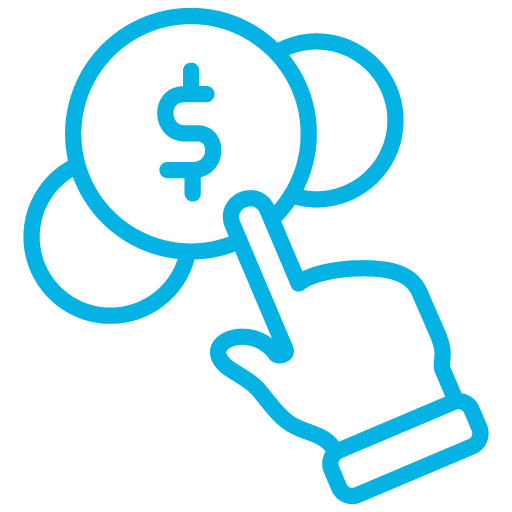 Gain more customers icon