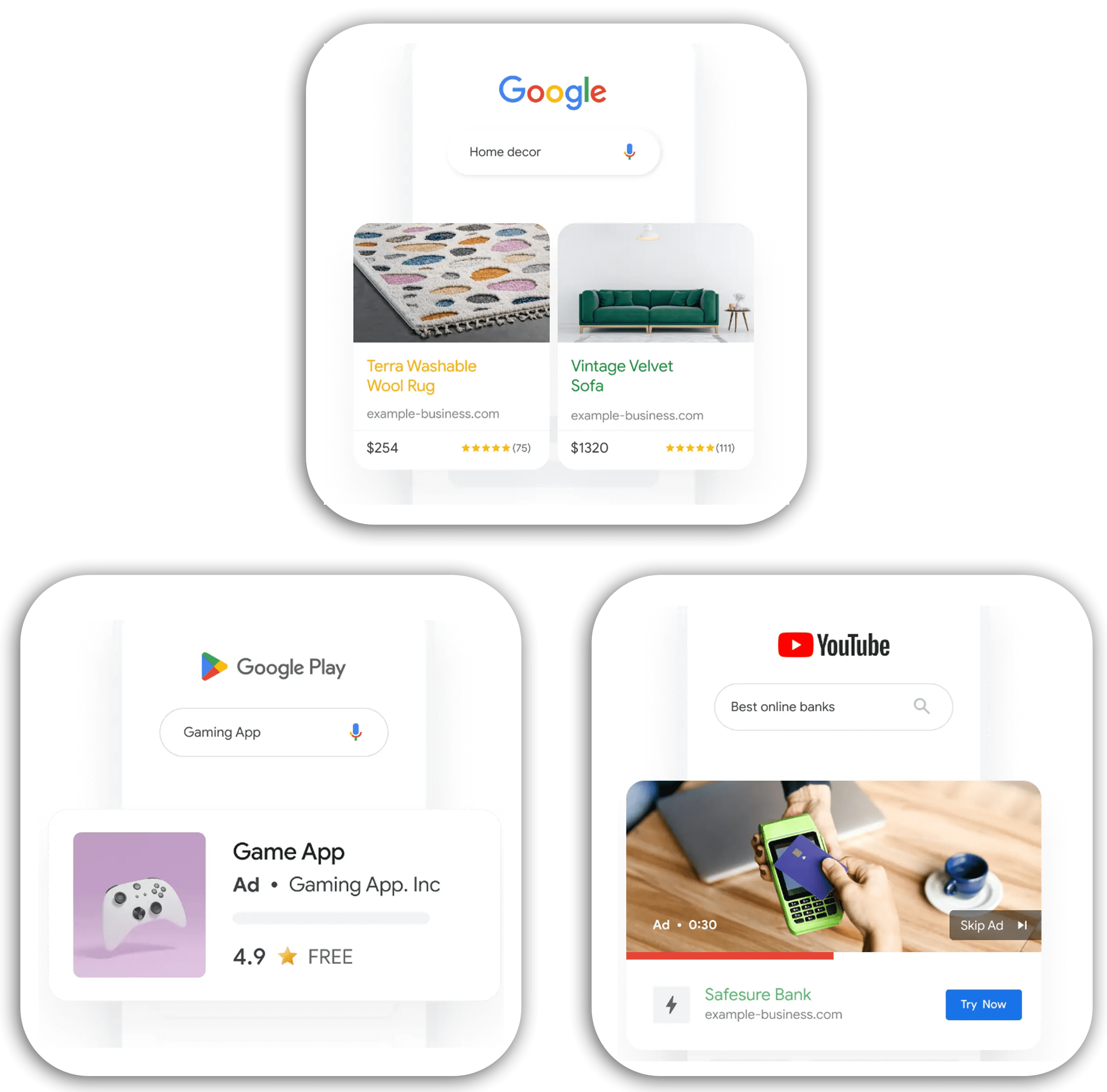 Paid search ads